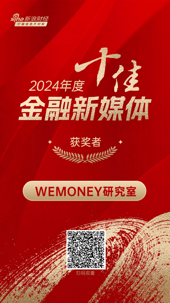 WEMONEY研究室获得“2024年度十佳金融新媒体”